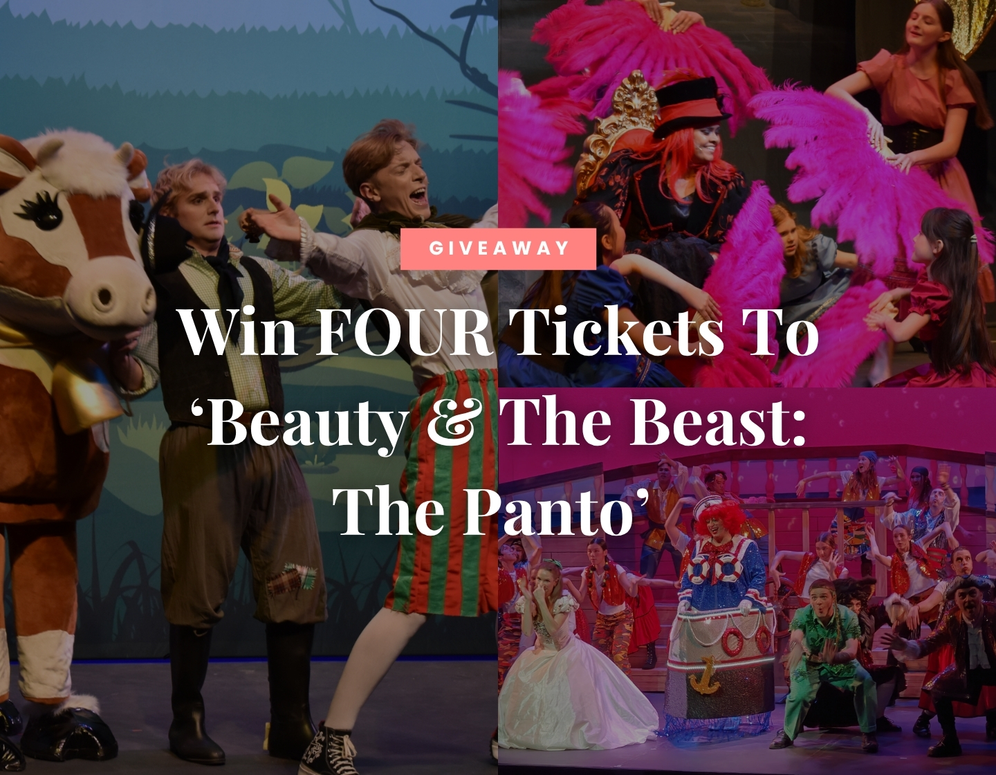 sassy mama giveaway hero, win four tickets to beauty and the beast the panto by hong kong players