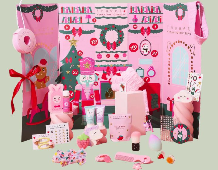 Inuwet 2025 Advent Calendar – Christmas beauty calendar for kids
