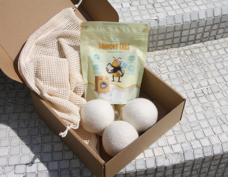 Beeclean laundry tabs, safe for babies and pets, Hong Kong home laundry care