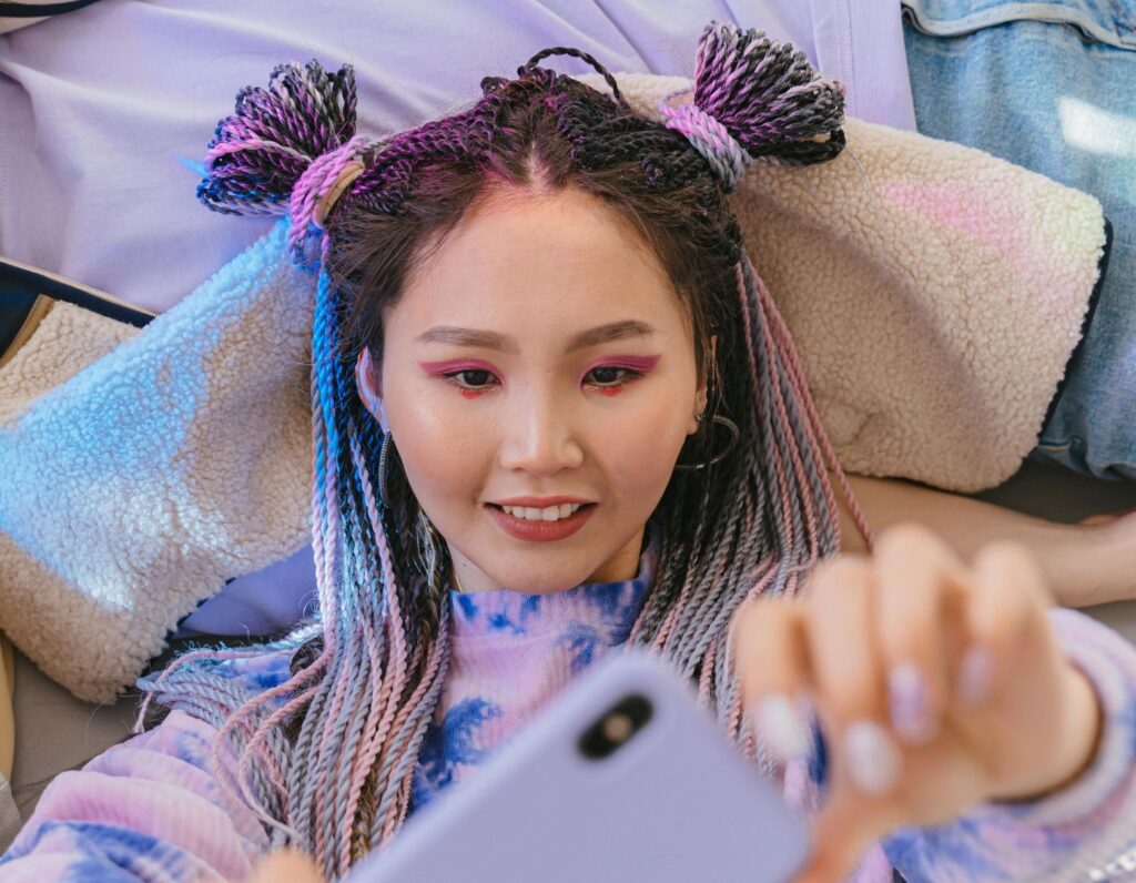 Right age for hair dye tooth gems piercings