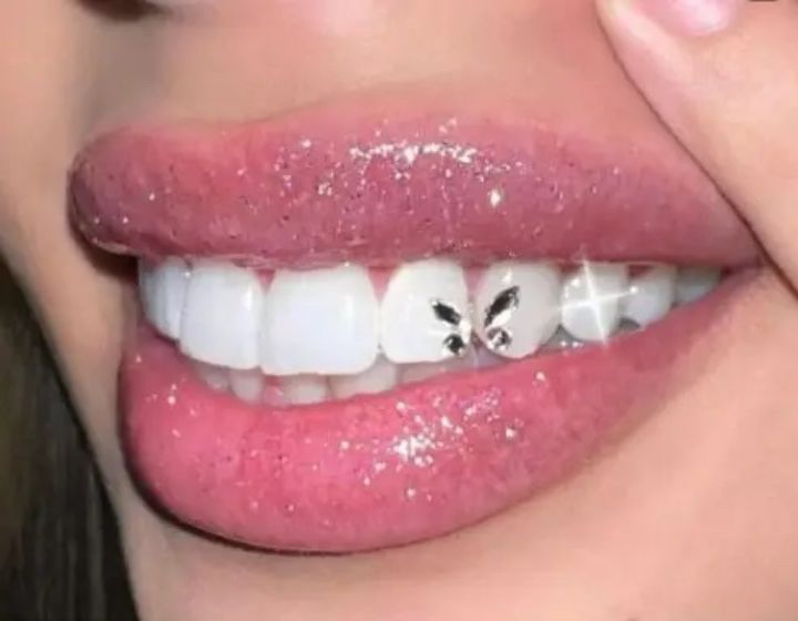 Right age for hair dye tooth gems piercings