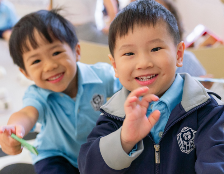 Harrow Little Lions Kindergarten Open Days children smiling