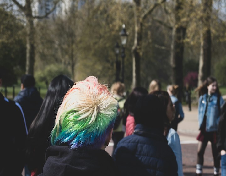 Right age for hair dye tooth gems piercings 