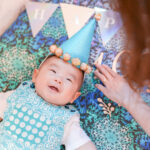 100 Days Celebration: baby at his 100 day party