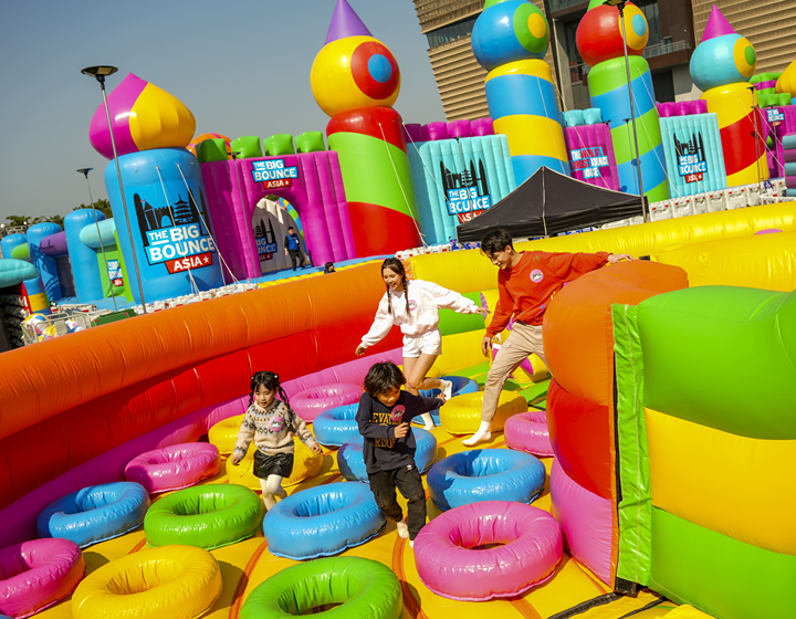 Things to do with kids this month in Hong Kong: Sun Life Big Bounce World Tour
