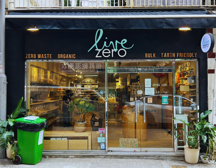 Live Zero eco-friendly zero waste shop in Sai Ying Pun