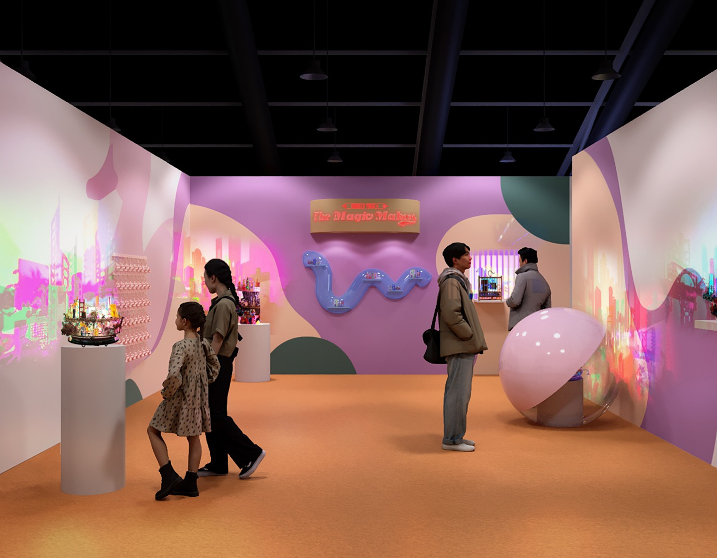 Hong Kong Art Month, art March for kids, accessible art for children: Central Yards Edible Art Fair