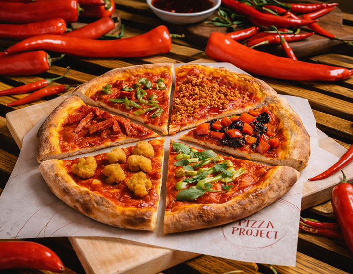 things to do with kids in hong kong this month April 2026; The Pizza Project Wheel of Fire pizza