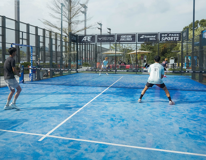 things to do with kids in hong kong this month April 2026; Padel fever festival GO PARK padel free trial and glow in the dark