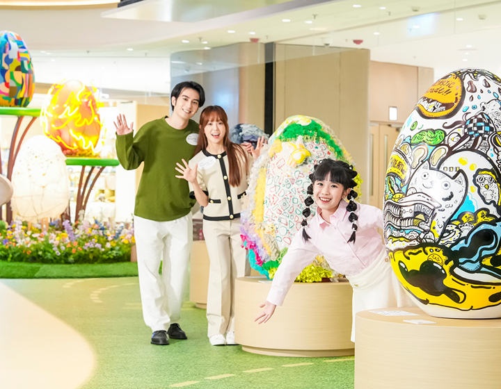 things to do with kids in hong kong this month April 2026; THE SOUTHSIDE ARTival easter egg artworks