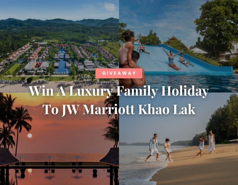 Win a 2 night stay at a Family Suite in JW Marriott Khao Lak, family giveaway at Thailand resort
