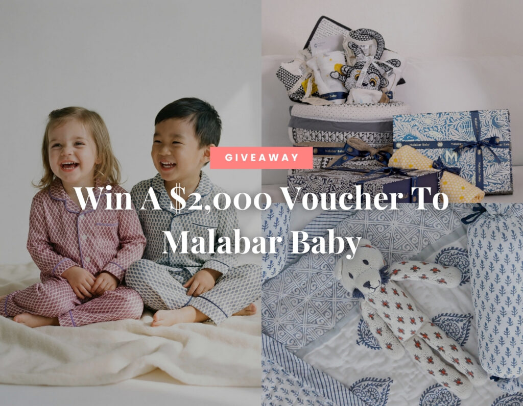 Malabar Baby giveaway, win a $2,000 voucher for Malabar Baby, two giveaway winners