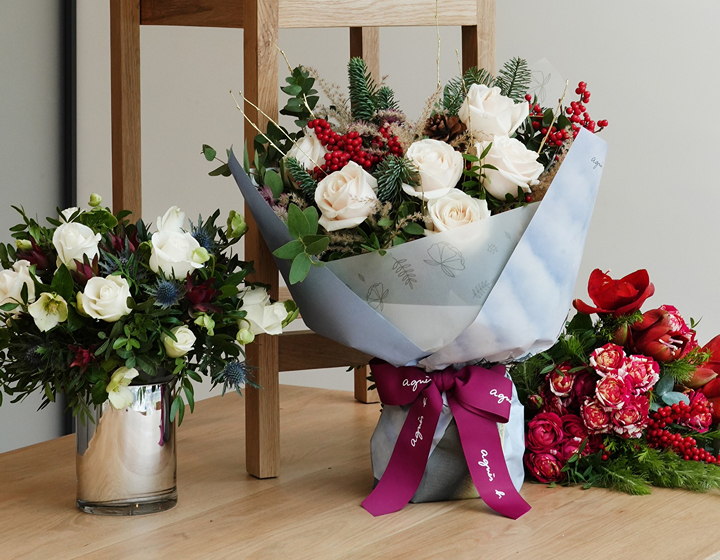 best florists in hong kong: agnes b fleurist is the floral branch of the french brand