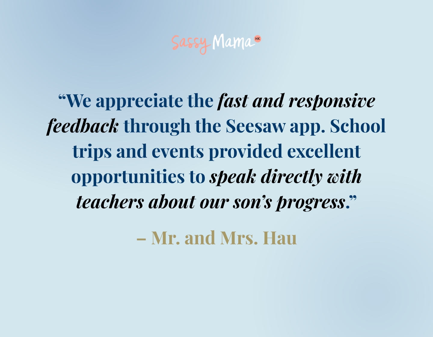 Harrow Little Lions advertorial, parent testimony