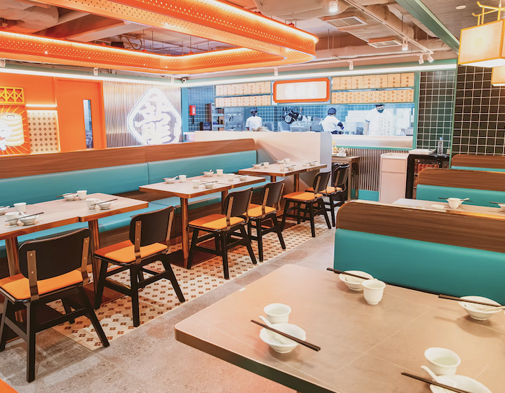 Lung Dim Sum retro Hong Kong diner
