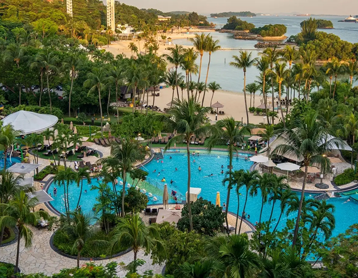 Babymoon Destinations In Asia Singapore Shangri-La Rasa Sentosa beachfront resort in Singapore