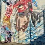 street art in sitges near barcelona