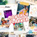 sassy mama kids activities and family events monthly planner collage for July