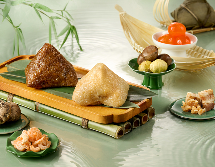 everything to know about the dragon boat festival 2026 in hong kong: sticky rice dumplings offered by Ming Pavilion