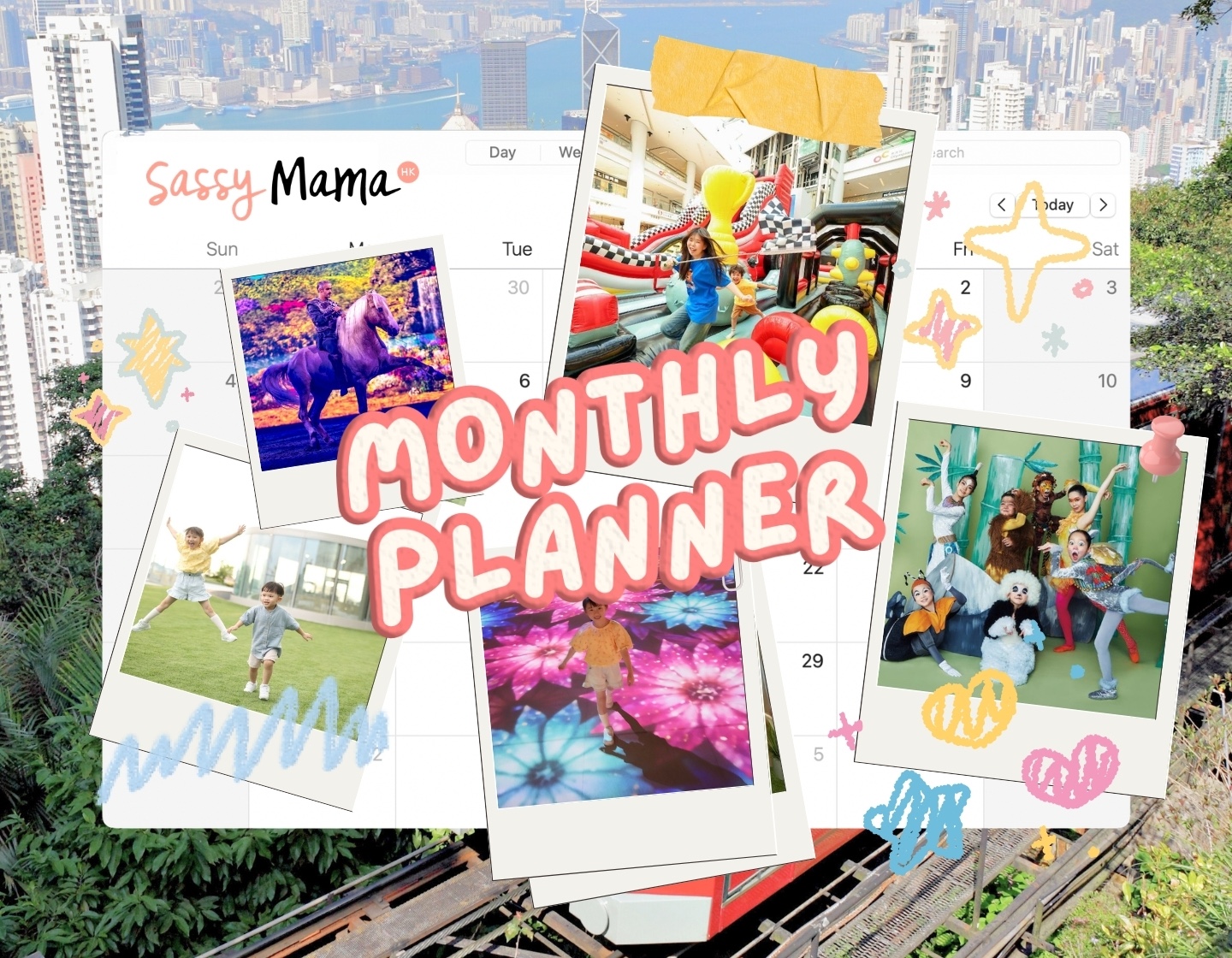 sassy mama kids activities august 2026 collage