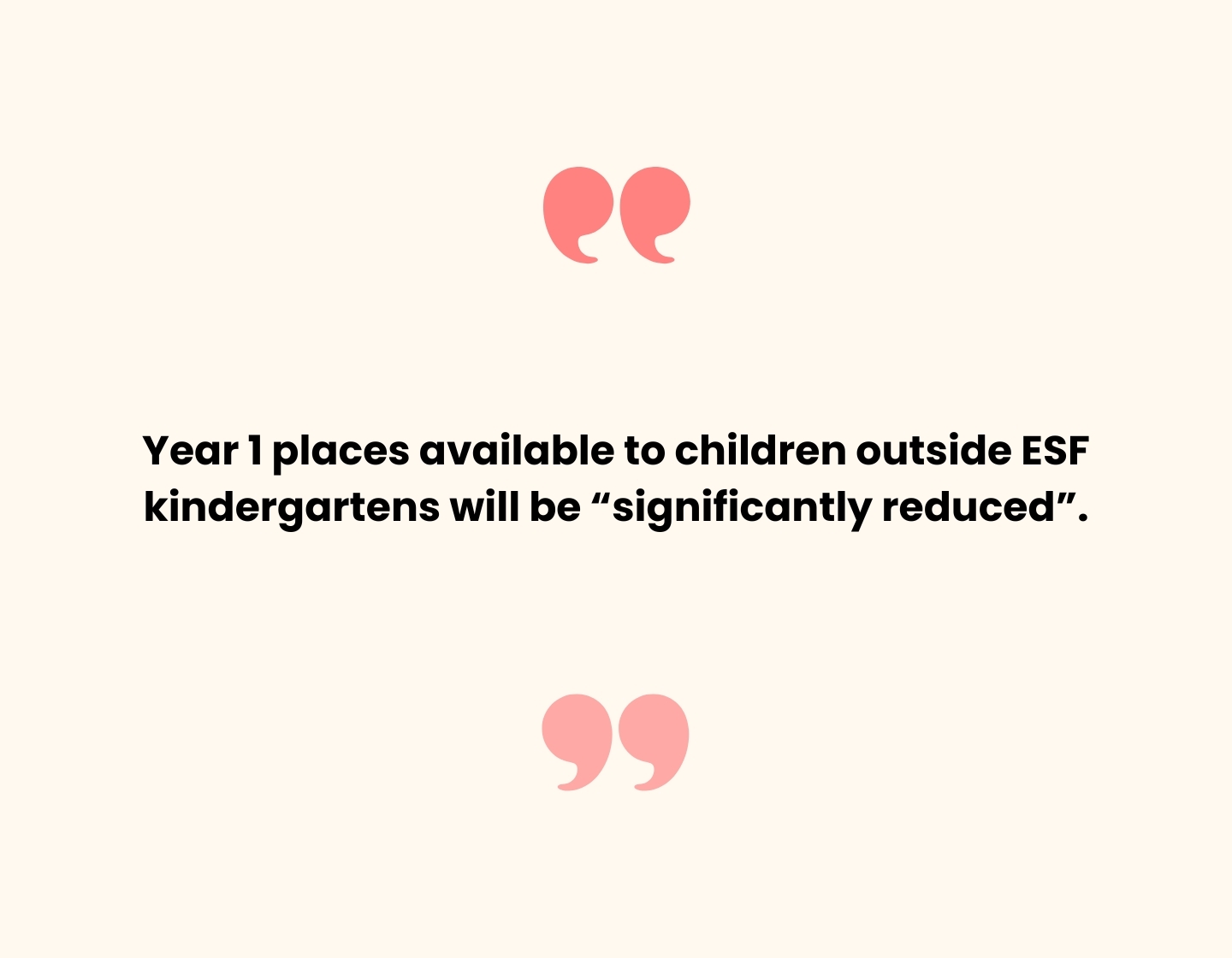 esf applications graphic with quote from Julie Wong, Head of Admissions