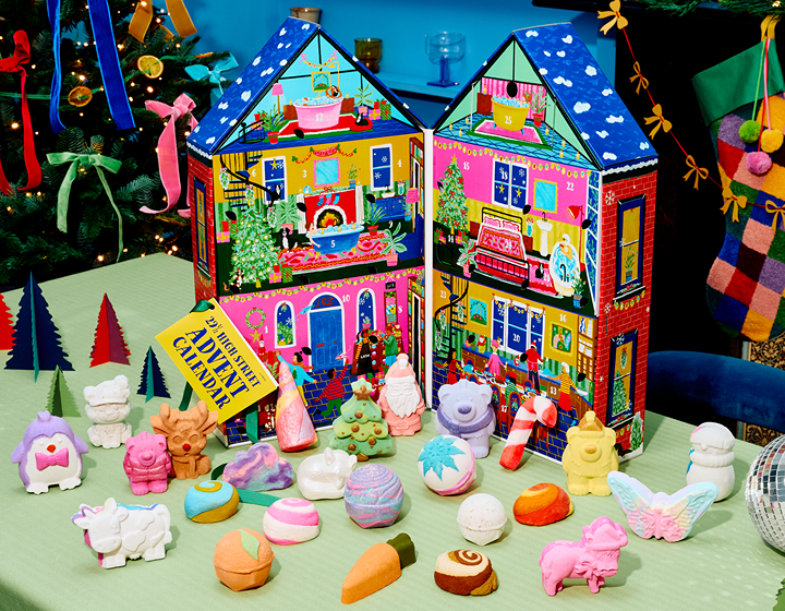 The 29 1/2 High Street Advent Calendar from Lush available in Hong Kong for Christmas 2026