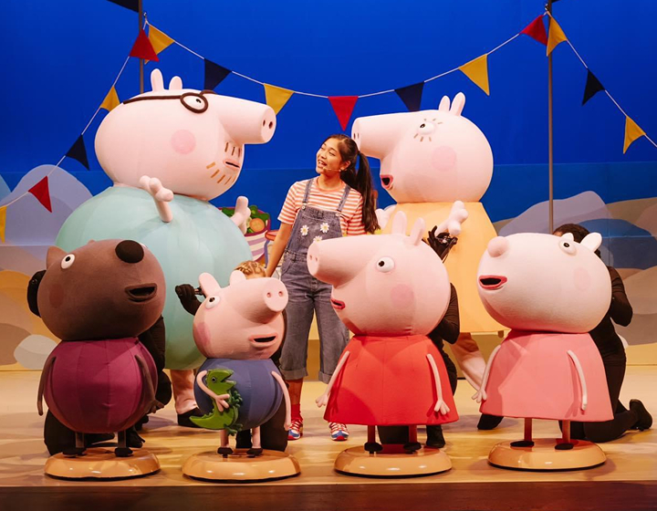 Peppa Pig and friends live on stage, Peppa pig's fun day out show in Hong Kong august 2026